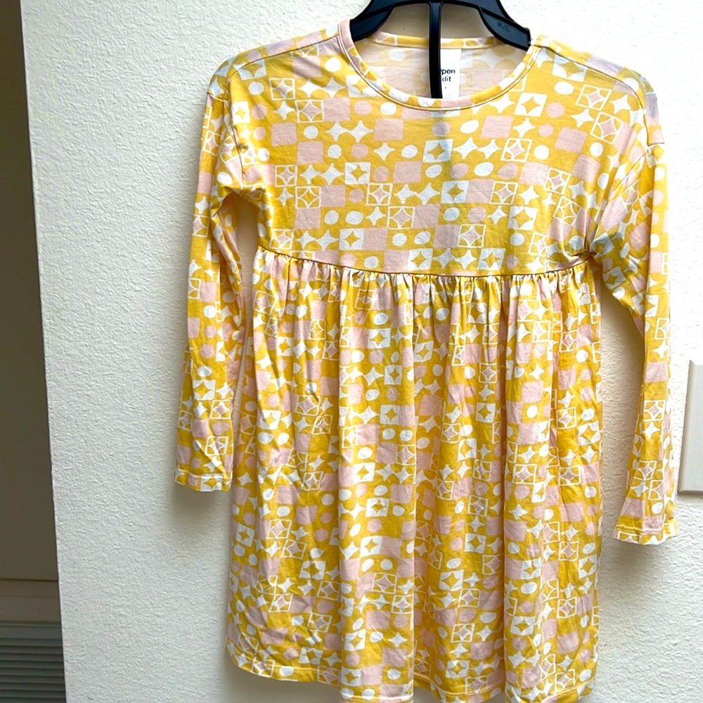 Open edit, long sleeve T-shirt dress